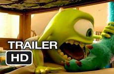 university monsters movie trailer pixar