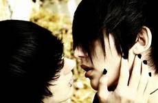 emo boys cute love kissing kiss guys gay couples tumblr boy couple scene hot wallpapers subculture people hair saved