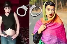 maedeh iranian arrested uploading herself celebrity
