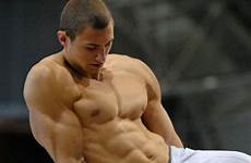 gymnast muscular gymnastics male athletes world