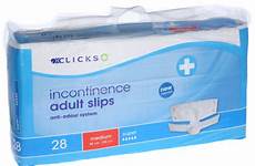 clicks slips incontinence