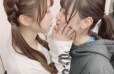 asian girls cute lesbian couple couples girl japan school little life