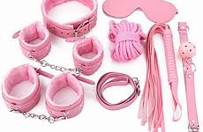 handcuffs 7pcs bandage restraint sm favor whip