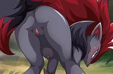 zoroark female anthro pokemon nude pokepornlive xxx breasts palcomix presenting ass pussy bent over deletion flag options agnph