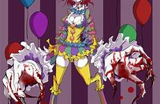clown girl deviantart anime creepy clowns girls cute circus drawings cartoon character draw manga horror search google choose board comment