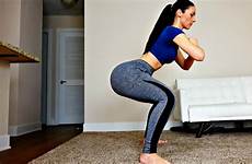 butt squat workout bigger yoga lift thigh glute