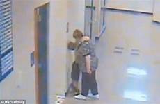 teacher old year boy caught off head his back school son barb williams neck lifting six him camera suspended grabbing