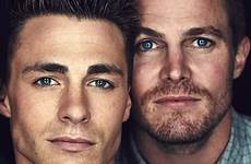 stephen amell colton haynes gay coming happy so