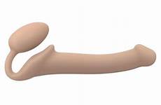 silicone strap bendable strapless medium sex toys insertable vanilla adult diameter length