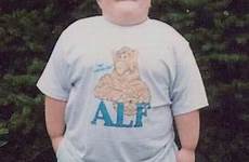 kid fat shirt shorts alf guy person riot ringside episode his