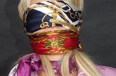scarf gagged scarves blindfold silky