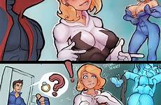 gwen miles stacy morales spider man xxx rule 34 big invisible fantastic rule34 markydaysaid breasts respond edit