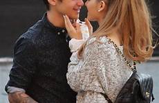 ariana grande boyfriend jai brooks kissing iheartradio awards outside her ex kisses spotted music kiss fanpop lip lock cdn04 hawtcelebs