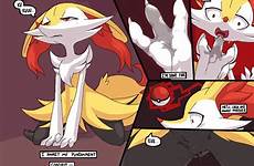 braixen pokemon animal female pussy comic pokémon solo canine mammal genitalia anthro games respond edit rule text