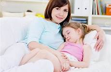 daughter sleeping mother preview