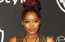 keke palmer nipple flaunts skintight piercings parties she dress celebrity