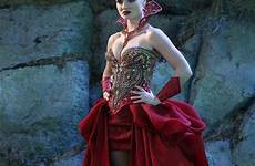 queen upon once time red emma rigby wonderland costumes movie anastasia costume she ouat evil abc originally auditioned part modern