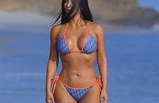kim kardashian bikini beach mexico blue mita puna april bods fotos biquíni mulheres bonitas jenner holidaying hawtcelebs proof gals biquini