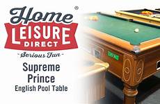 supreme prince pool table