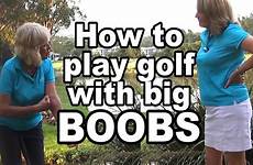 boobs big golf play
