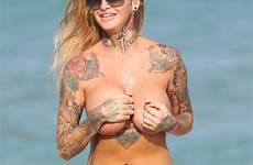 jemma lucy topless sexy boobs beach blonde miami bare dirty celebrity tits story her big aznude