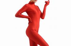 lycra bodysuit spandex turtleneck catsuit unitard mock aliexpress zentai dancewear bodysuits unitards leotards