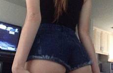 shorts ass hanging girlfriend jean her posing eporner pic