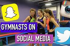 instagram gymnastics social snapchat gymnasts use twitter cheer