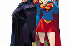 supergirl batgirl otto schmidt artwork finest comic comments talented artist world comics dccomics comicbookart