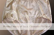 girdle brief satin gold sissy l7 shaper panties lace large