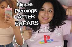 nipple piercings after regret