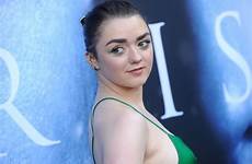 maisie thrones fears brit brows filmmagic pagesix arya premiere huffingtonpost