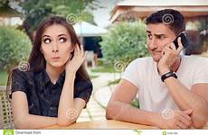 phone boyfriend talking girl curious listening her girlfriend preview