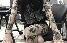 meninas tatuadas tatuada tatuagens salvo lovescenehair garota