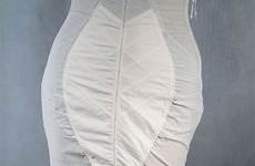 nemo girdle open vintage bottom zip side 50s women girdles rubylane saved behave sz corset