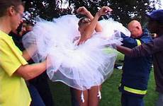 stripped bride wedding bare her bachelors large