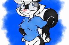 skunk girl deviantart