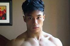 asian men hot chest boys muscle male boy choose board sexy rice