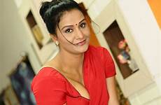hot aunty apoorva cleavage actress saree red navel mallu sexy show huge boobs telugu latest indian stills bold tollywood looking