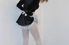 sissy tights feminized crossdresser maids sissies submissive nylon skirt wives crossdressing fembois ankle mistress