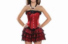 bustier corsets skirts corset boned underwire tutu overlay