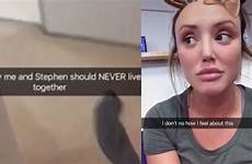 snapchat bulge rated mirror crosby charlotte shares celebrity stephen shocks fans bear