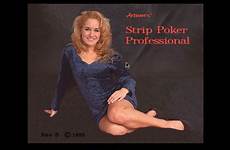 strip poker professional dos rev video game title screen screenshots games mobygames gif