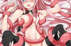 luka megurine tentacle tentacles vocaloid pleasure blushing wonder yande grab thighhighs breast respond deletion
