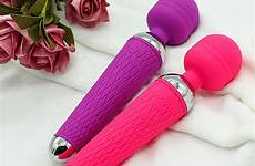 clit vibrator wand rechargeable av sex silicone speed massager magic women