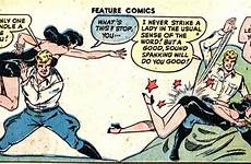 comics vintage feature comic spanked women being books rusty ryan spanking super batman flashbak everyday superman