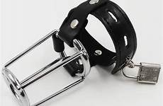 male restraint fetish cage chastity pvc slave penis device leather mouse zoom over