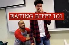 eating butt