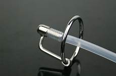 chastity urethral catheter penis plug tube