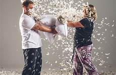 pillow fight engagement couples photography info